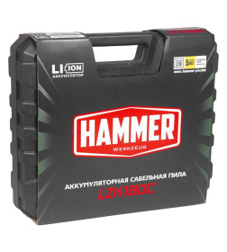 Пила сабельная аккумуляторная Hammer LZK18DC
