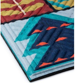 Коврик придверный LIMA mat 45x75 см Colorful Xmas Multy Home EU5000347