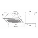Вытяжка кухонная Holt HT-RH-010 серебро (HT-RH-010 серебро) 