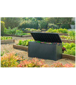 Сундук пластиковый для хранения Keter Emily box 280L, графит