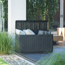Сундук садовый Prosperplast BOXE BOARD, антрацит (MBBD290-S433) 