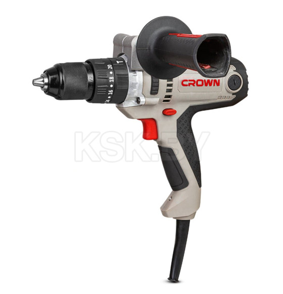 Дрель-шуруповерт ударная сетевая CROWN CT10152F (CT10152F) 