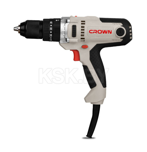 Дрель-шуруповерт ударная сетевая CROWN CT10152F (CT10152F) 
