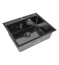 Мойка ARFEKA ECO AR 600*500 BLACK PVD NANO DECOR MILLET GRAINS