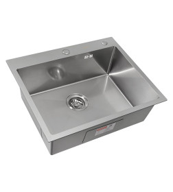 Мойка ARFEKA ECO AR 600*500 SATIN DECOR VOLCANIC ROCK