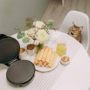 Вафельница для тонких вафель Kitfort KT-1617 (KT-1617) 