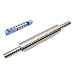 Скалка с вращающимися ручками AFY-R604-4A (43,5см) (47899) микс, металл, силикон