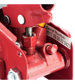 Домкрат гидравлический подкатной 2 т (h подъема 140-285 мм, в кейсе) compact Sparta 510084