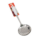 Ложка-шумовка "Diamond" 33,5*11,5 см, 104979 нержавеющая сталь, пластик Fanhoff (104979) 