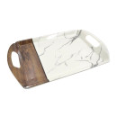 Поднос пластик (35,5*25 см) (107011) прямоугольный (107011) 