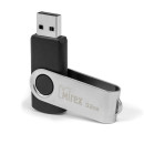 Флеш-накопитель 32GB USB 2.0 FlashDrive Mirex SWIVEL BLACK 13600-FMURUS32 (13600-FMURUS32) 