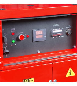 Генератор дизельный с электростартером и коннектором автоматики FUBAG DS 15000 DAC ES