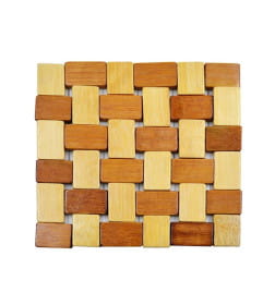 Подставка под горячее 16*16 см, 36 плиток, 107183 бамбук, 