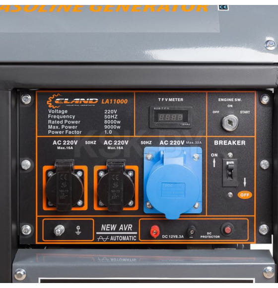 Генератор бензиновый ELAND LA11000 (LA11000EL) 
