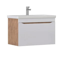 Тумба подвесная Vigo Grani 800-0-1 дуб золотой под умывальник Como