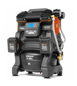Компрессор аккумуляторный 42В / 220В DAEWOO DAC 180S Li