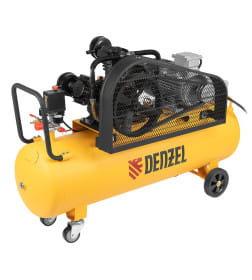 Компрессор воздушный с ременным приводом Denzel BCW3000-T/100 58118