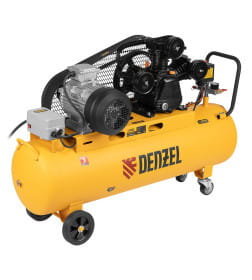 Компрессор воздушный с ременным приводом Denzel BCW3000-T/100 58118