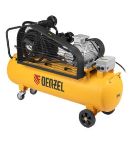 Компрессор воздушный с ременным приводом Denzel BCW3000-T/100 58118