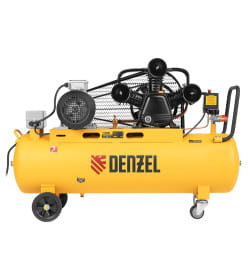 Компрессор воздушный с ременным приводом Denzel BCW3000-T/100 58118