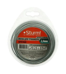Леска для триммера (10 м; 2.4 мм; круг) Sturm