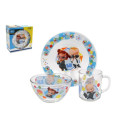 Набор детский (3пр.) "The Boss Baby/Босс-молокосос" КРС-1654, стекло (86780) 