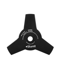 Нож ТРЕХЛЕПЕСТКОВЫЙ для триммера, 255mm*1,4 Sturm!