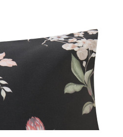 Комплект наволочек Этель  Black flowers, 50х70 см - 2 шт., мако-сатин 114г/м2 10303372