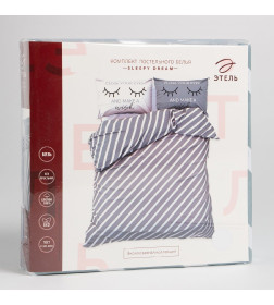 Комплект: пододеяльник и 2 наволочки Sleepy dream 175*215 см, 50*70 см - 2 шт, 100% хлопок 6030082