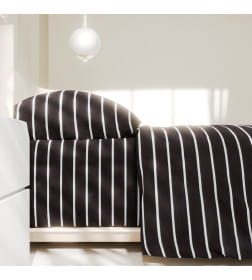 Постельное бельё Этель 1.5сп Black stripes 143х215 см,150х214 см, 70х70 см-2 шт, 100% хлопок,поплин