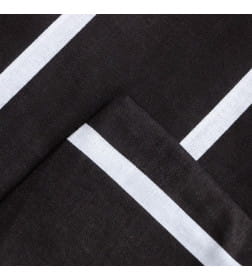Постельное бельё Этель 1.5сп Black stripes 143х215 см,150х214 см, 70х70 см-2 шт, 100% хлопок,поплин