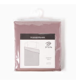 Пододеяльник Этель Twilight Mauve 175*215, 100% хлопок, мако-сатин, 114г/м2 9933786