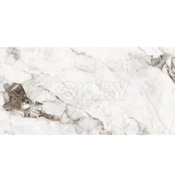 Керамогранит Cersanit Crema полированный белый ректификат 600x1200х8.5 мм (17420)