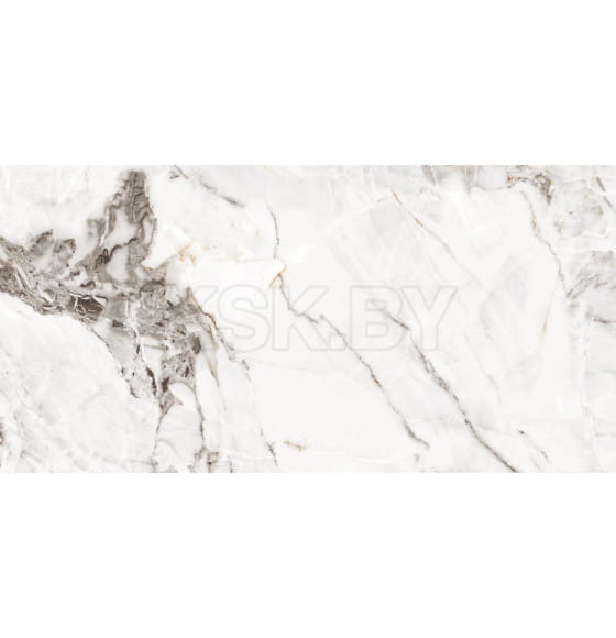 Керамогранит Cersanit Crema полированный белый ректификат 600x1200х8.5 мм (17420)