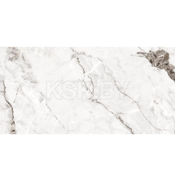 Керамогранит Cersanit Crema полированный белый ректификат 600x1200х8.5 мм (17420)