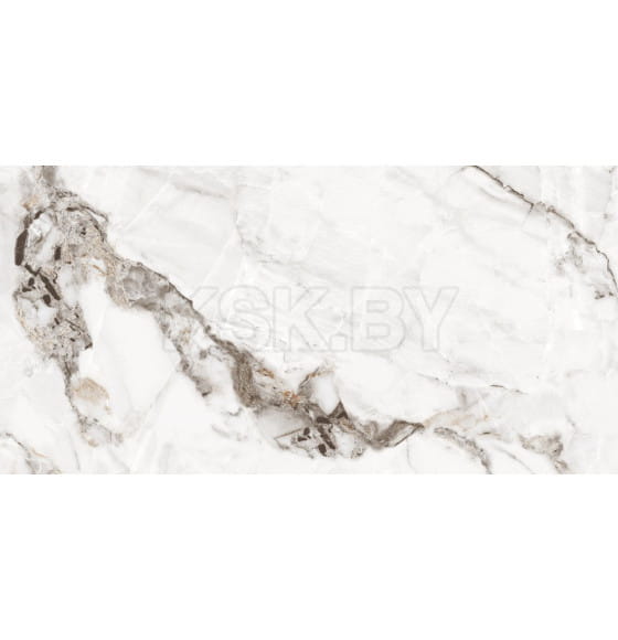 Керамогранит Cersanit Crema полированный белый ректификат 600x1200х8.5 мм (17420)
