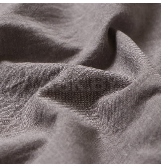 Простыня Этель Denim 160*200*25 см, цв.серый, жатый хлопок, 140 гр/м2, 100% хлопок 10836423 (10836423) 