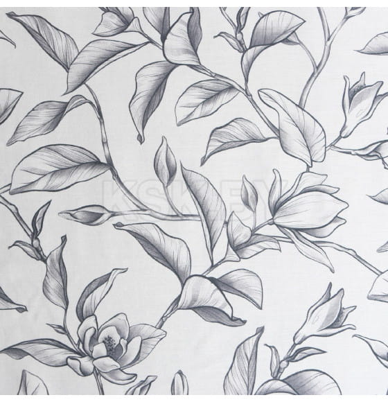 Постельное бельё Этель евро Magnolia, 200 х217 см, 220х240 см, 50х70 см -2 шт, мако-сатин 114г/м2 (9355454) 
