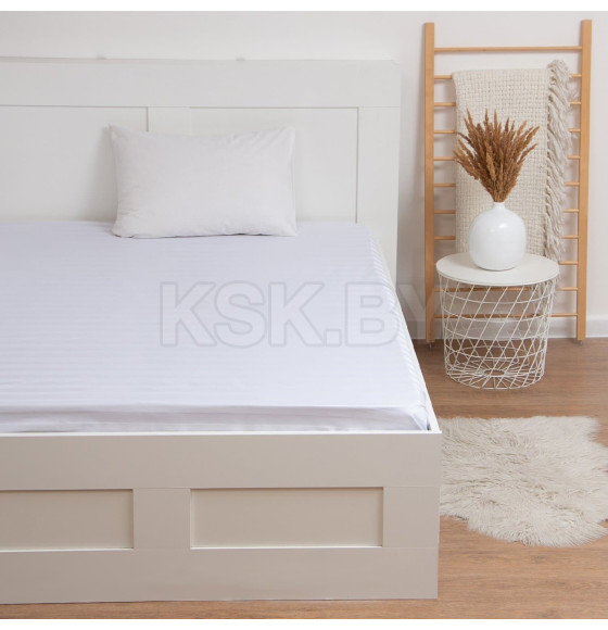 Простыня Этель Hotel 215х240± 3 см, страйп-сатин 3х3 (7729713)