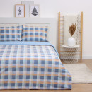 Постельное бельё LoveLife 2сп Square blue, 175х215см, 200х225см, 50х70см-2шт, сатин, хлопок 125г/м (10277899) 