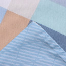 Постельное бельё LoveLife 2сп Square blue, 175х215см, 200х225см, 50х70см-2шт, сатин, хлопок 125г/м (10277899) 