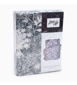 Постельное бельё LoveLife 2 сп Flower field 175х215см, 210х220см, 50х70см-2шт, хлопок, бязь, 125г/м2