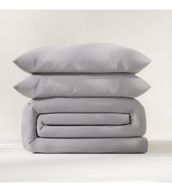 Постельное бельё LoveLife 2 сп "Gray mist" 180х215 см, 200х225 см, 50х70±3 см-2 шт, микрофибра 85 гр