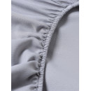 Простыня на резинке LoveLife 160*200*25 см, цв.серый, жатка, 100% п/э, 100гр/м2 10637869 (10637869) 