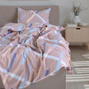 Постельное бельё 1,5сп Экономь и Я 150*225см, 150*225см, 50*70см-1шт, 60г/м2, микрофибра (10518069) 