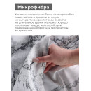Комплект постельного белья LoveLife евро White marble 200*217см, 215*240см,50*70см-2 шт, микрофибра,100% п/э 10848588 (10848588) 
