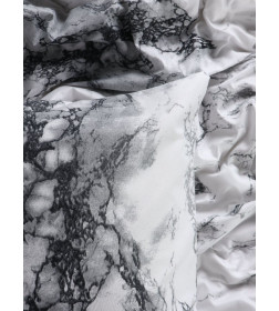 Комплект постельного белья LoveLife евро White marble 200*217см, 215*240см,50*70см-2 шт, микрофибра,100% п/э 10848588