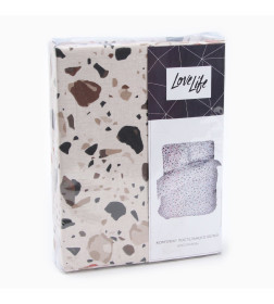 Постельное бельё LoveLife 2 сп "Мозайка" 175х215см, 210х220см, 50х70см-2шт, хлопок, бязь, 125г/м2