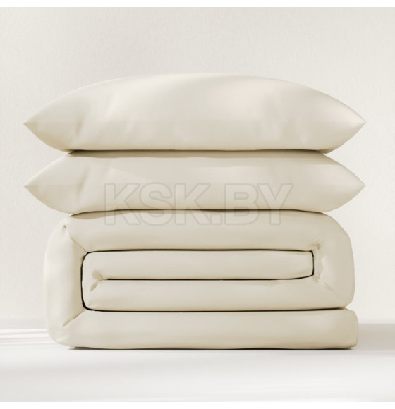 Постельное бельё Этель 2 сп Vanilla sky 175х215, 200х220, 50х70-2 шт, 100% хлопок, поплин 125г/м2 (9241706) 