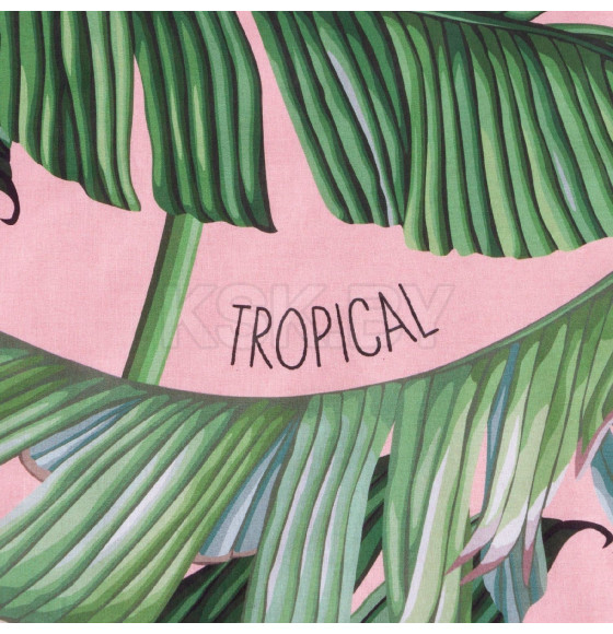 Постельное бельё Этель 1.5 сп Tropical 143х215 см, 150х214 см, 70х70 см - 2 шт (7674473) 
